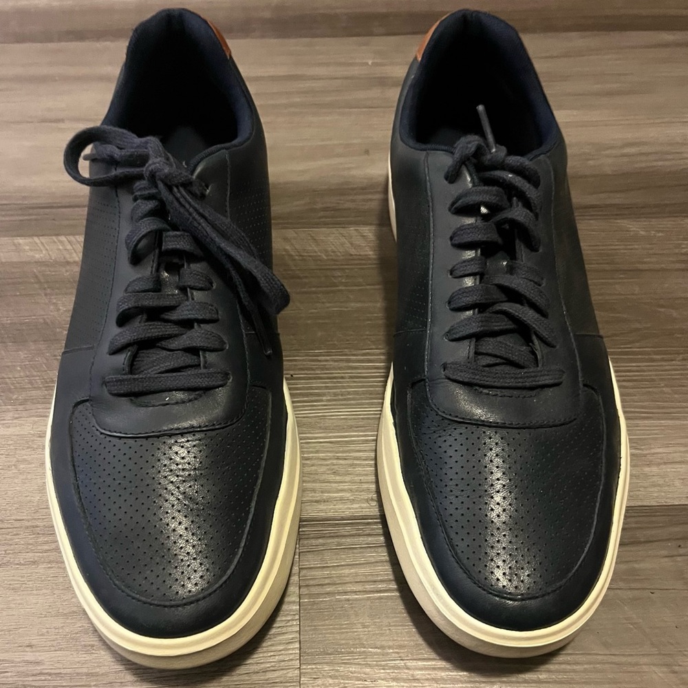 Cole Haan Grand Men's Navy Leather Sneakers